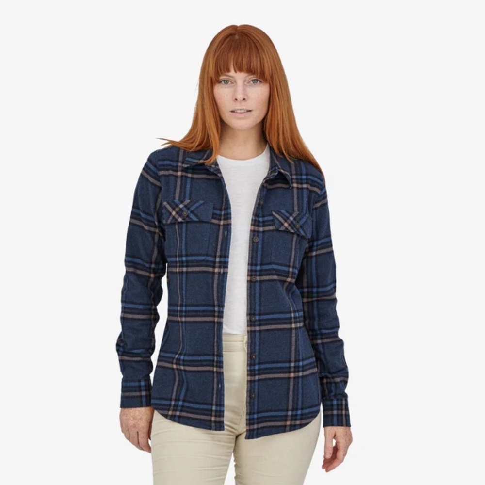 Patagonia Long-Sleeved Organic Cotton Midweight Fjord Flannel Shirt [size XS]